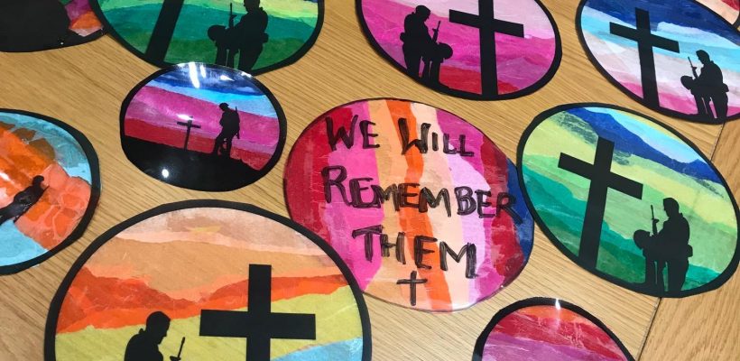Remembrance Stained Glass Window Displays – 23rd October 2018