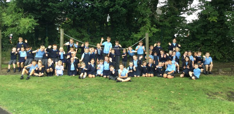Year 6 and their Buddies – September 2023