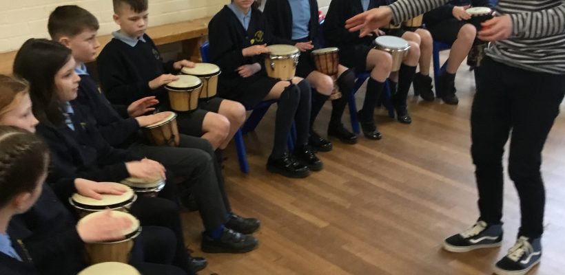 Drumming with Mr Beaton – 20th February 2023