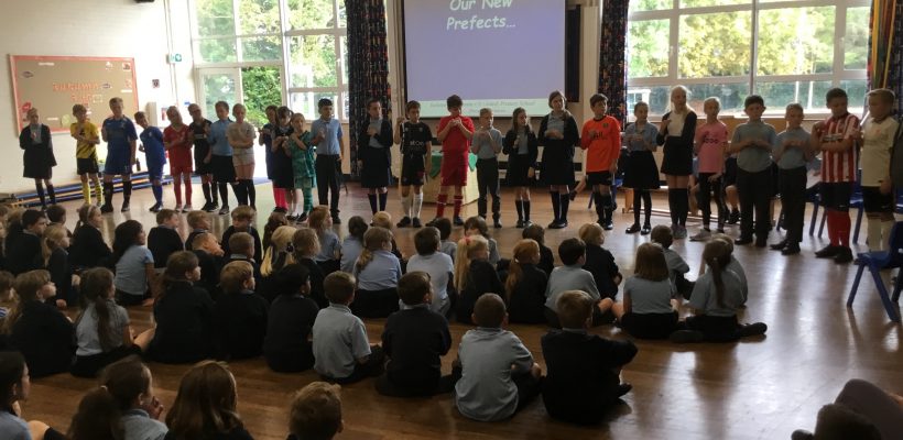 Our Year 6 Prefects September 2021