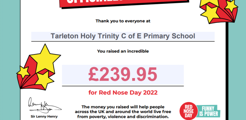 Red Nose day / Comic Relief 2022
